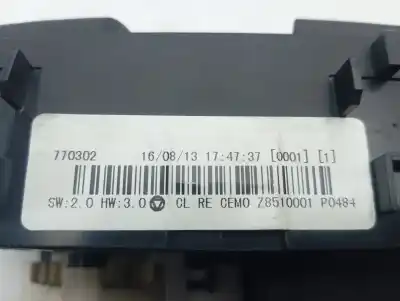 Peça sobressalente para automóvel em segunda mão comando de sofagem (chauffage / ar condicionado)  por citroen c3 1.0 vti referências oem iam 9675400280  