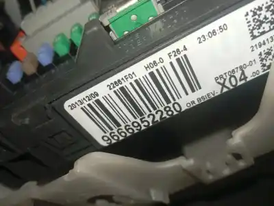 Second-hand car spare part fuse box unit for citroen c3 1.0 vti oem iam references 9666952280  