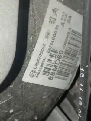 Second-hand car spare part brake servo for citroen c3 1.0 vti oem iam references 9672460680  