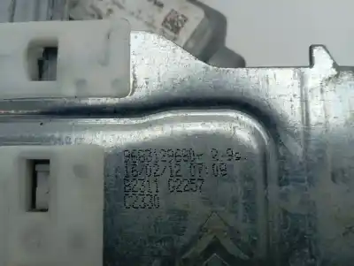 Second-hand car spare part driver left window regulator for citroen c3 1.0 vti oem iam references 9683129680  