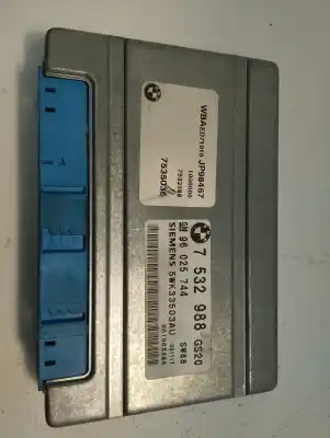 Peça sobressalente para automóvel em segunda mão unidade de controle automática da caixa de câmbio por bmw serie 3 berlina (e46) 3.0 turbodiesel referências oem iam 96025744