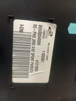 Second-hand car spare part right front door trim for renault scénic iii (jz0/1_) 1.5 dci oem iam references 809000459r  