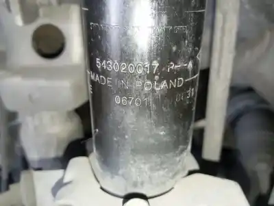Автозапчасти б/у передний левый амортизатор за renault scénic iii (jz0/1_) 1.5 dci ссылки oem iam 543020017r  