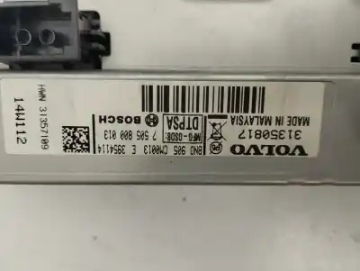 Peça sobressalente para automóvel em segunda mão display gps / multimídia por volvo v40 kinetic referências oem iam 31350817  