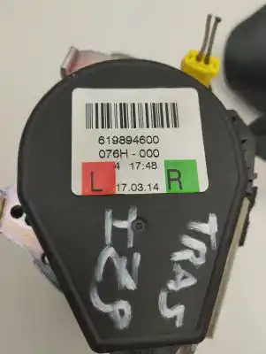 Second-hand car spare part rear left seat belt for volvo v40 kinetic oem iam references 619894600  