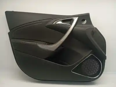 Peça sobressalente para automóvel em segunda mão forra / revestimento da porta dianteira esquerda por opel astra j lim. 2.0 16v cdti referências oem iam 13321403