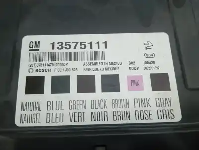 Second-hand car spare part electronic module for opel astra j lim. 2.0 16v cdti oem iam references 13575111  