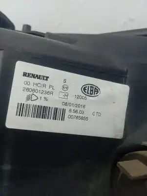 Автозапчастина б/у ліва фара для dacia logan ii 1.2 посилання на oem iam 260601236r  