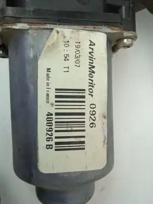 Second-hand car spare part passenger side right window regulator for nissan note (e11e) 1.6 16v cat oem iam references 400926b  