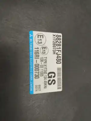Second-hand car spare part electronic module for subaru xv executive oem iam references 88281fj480  