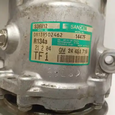 Second-hand car spare part air conditioning compressor for opel corsa c 1.2 16v cat (z 12 xe / lw4) oem iam references 24461719  