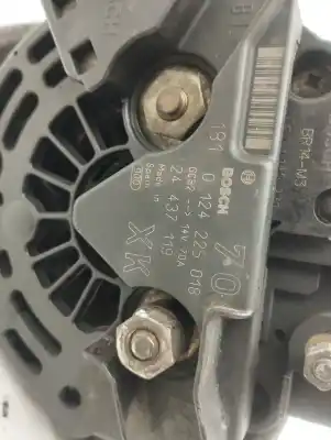 Second-hand car spare part alternator for opel corsa c 1.2 16v cat (z 12 xe / lw4) oem iam references 0124225018  