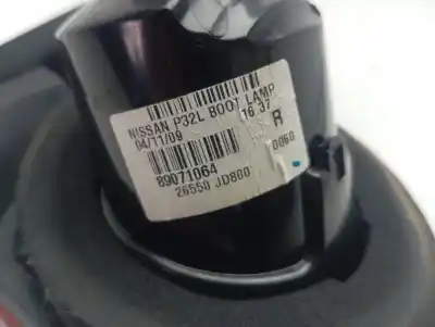 Автозапчасти б/у внутренний правый задний фонарь за nissan qashqai / qashqai +2 i (j10, nj10, jj10e) 1.5 dci ссылки oem iam 26550jd800  