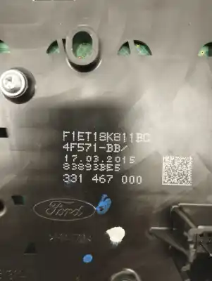 Second-hand car spare part multifunction switch for ford focus lim. (cb8) 1.6 tdci cat oem iam references f1et18k811bc  