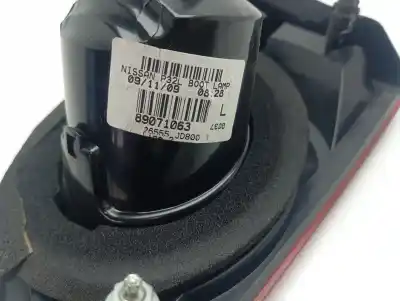 Peça sobressalente para automóvel em segunda mão farolim interior traseiro esquerdo por nissan qashqai / qashqai +2 i (j10, nj10, jj10e) 1.5 dci referências oem iam 26555jd800  