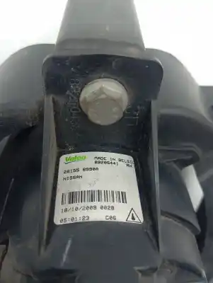 Peça sobressalente para automóvel em segunda mão farol / projetor de nevoeiro direito por nissan qashqai / qashqai +2 i (j10, nj10, jj10e) 1.5 dci referências oem iam 261558990a  