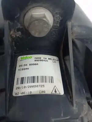 Pezzo di ricambio per auto di seconda mano fendinebbia sinistra per nissan qashqai / qashqai +2 i (j10, nj10, jj10e) 1.5 dci riferimenti oem iam 261558990a