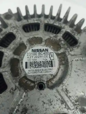 Second-hand car spare part alternator for nissan note (e11e) 1.6 16v cat oem iam references 23100bc400  