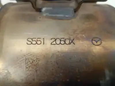 Автозапчастина б/у катализатор для mazda 2 (dl, dj) 1.5 d (dj5fs) посилання на oem iam s551  