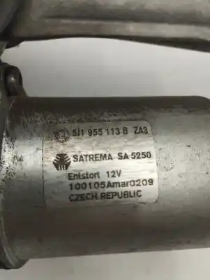 Автозапчастина б/у двигатель передніх склоочисників для skoda fabia ii combi (545) 1.2 посилання на oem iam 5j1955113b