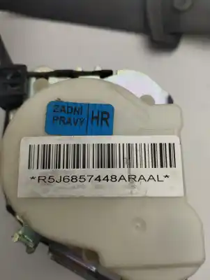Автозапчастина б/у задній правий ремін безпеки для skoda fabia ii combi (545) 1.2 посилання на oem iam 5j6857448a  
