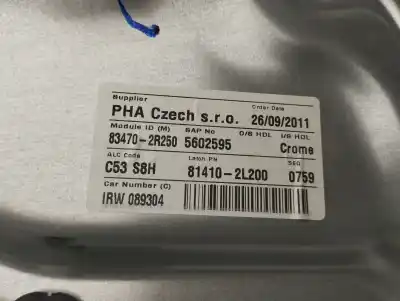 Автозапчастина б/у регулятор склона задній лівий для hyundai i30cw comfort посилання на oem iam 834602r000  