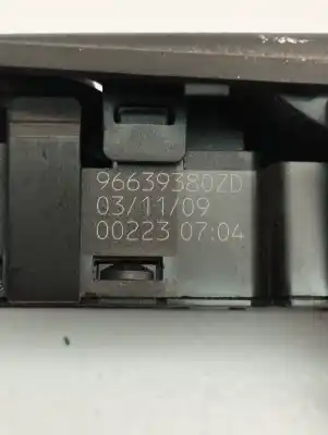 Second-hand car spare part LEFT FRONT POWER WINDOW SWITCH for CITROEN C4 GRAND PICASSO  OEM IAM references 96639380ZD  