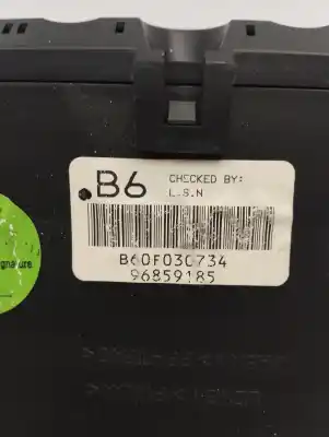 Peça sobressalente para automóvel em segunda mão quadrante por chevrolet aveo 1.4 cat referências oem iam 96859185  