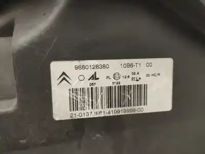 Second-hand car spare part left headlight for citroen c2 cool oem iam references 9680128380  
