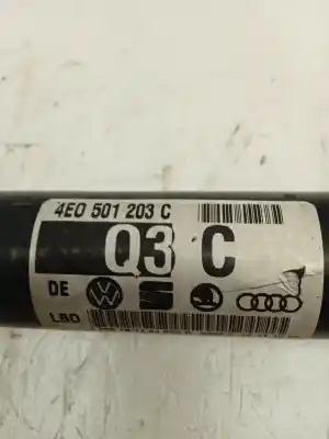 Pezzo di ricambio per auto di seconda mano TRASMISSIONE POSTERIORE SINISTRA per AUDI A8 (4E2)  Riferimenti OEM IAM 4E0501203C  