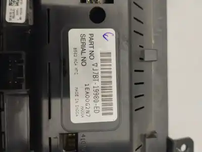 Peça sobressalente para automóvel em segunda mão comando de sofagem (chauffage / ar condicionado)  por ford ka+ ultimate referências oem iam j7bt19980ed  