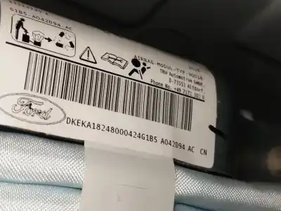 Автозапчастина б/у ПЕРЕДНЯ ПРАВА ПОДУШКА БЕЗПЕКИ для FORD KA+  Посилання на OEM IAM G1B5A042D94AC  