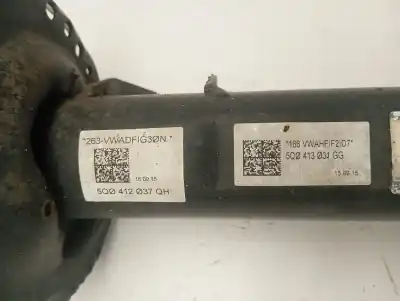 Peça sobressalente para automóvel em segunda mão amortecedor dianteiro direito por volkswagen golf vii lim. gte referências oem iam 5q0412037qh  