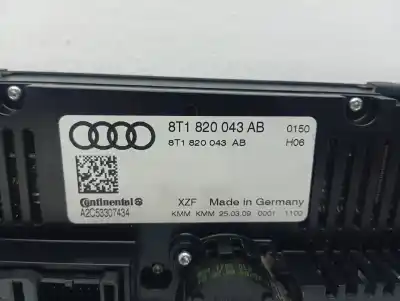 Автозапчасти б/у климат-контроль за audi a4 b8 (8k2) 2.0 tdi ссылки oem iam 8t1820043ab  