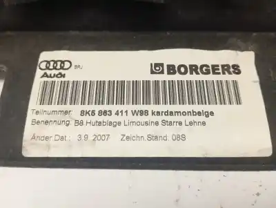 Автозапчастина б/у задній лоток для audi a4 b8 (8k2) 2.0 tdi посилання на oem iam 8k5863411