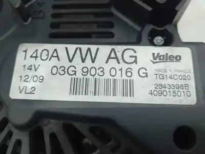 Автозапчастина б/у генератор для audi a4 b8 (8k2) 2.0 tdi посилання на oem iam 03g903016g