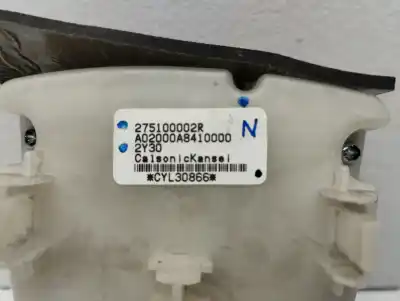 Second-hand car spare part climate control for renault laguna iii expression oem iam references 275100002r  