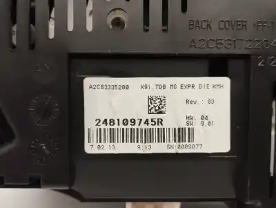 Peça sobressalente para automóvel em segunda mão quadrante por renault laguna iii expression referências oem iam 248109745r  