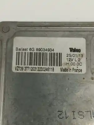 Pièce détachée automobile d'occasion  MODULE DE BALLAST DE PHARE XENON pour RENAULT LAGUNA III  Références OEM IAM 6G89034934  
