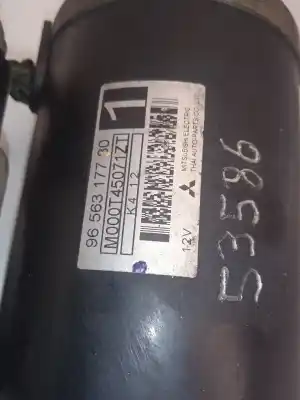 Peça sobressalente para automóvel em segunda mão motor de arranque por citroen c2 furio referências oem iam 9656317780  