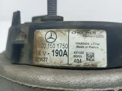 Gebrauchtes Autoersatzteil Lichtmaschine zum MERCEDES-BENZ CLASE C (W203) BERLINA  OEM-IAM-Referenzen A0001501750  