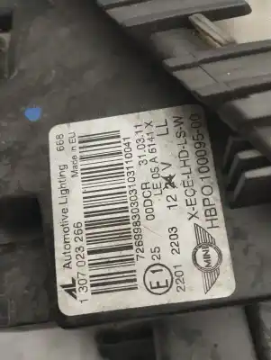 Автозапчастина б/у ліва фара для mini mini (r56) cooper d посилання на oem iam 22012203  