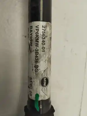 Автозапчастина б/у передня права трансмісія для mini mini (r56) cooper d посилання на oem iam 275634001  