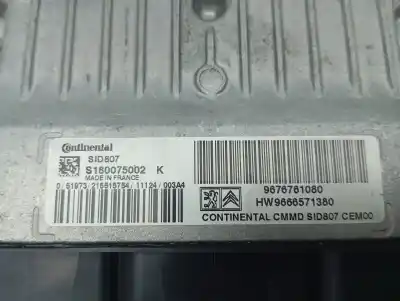 Gebrauchtes Autoersatzteil ECU-MOTORSTEUERGERÄT UCE Motorsteuergerät zum CITROEN C4 GRAND PICASSO  OEM-IAM-Referenzen 9676761080  