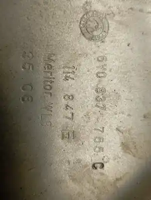 Автозапчасти б/у регулятор стекла переднего левого за skoda fabia (6y2/6y3) classic ссылки oem iam 6q1959801  