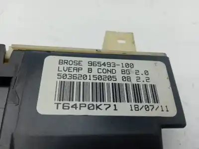 Piesă de schimb auto la mâna a doua MECANISM ACȚIONARE GEAM FAȚÃ STÂNGA pentru CITROEN C4 BERLINA  Referințe OEM IAM 9681575280  