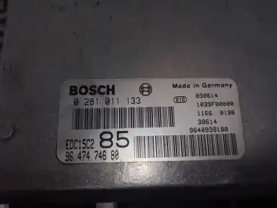 Second-hand car spare part ecu engine control for peugeot 807 sv oem iam references 9647474680  