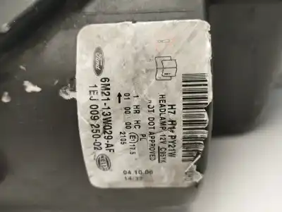 Second-hand car spare part right headlight for ford s-max (ca1) trend oem iam references 6m2113w029af  