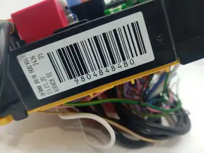 Second-hand car spare part fuse box unit for peugeot 208 (p2) active pack oem iam references 9804848480  