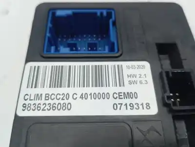 Second-hand car spare part electronic module for peugeot 208 (p2) active pack oem iam references 9836236080  
